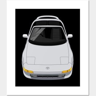 MR2 GT 2nd gen W20 - Silver Posters and Art